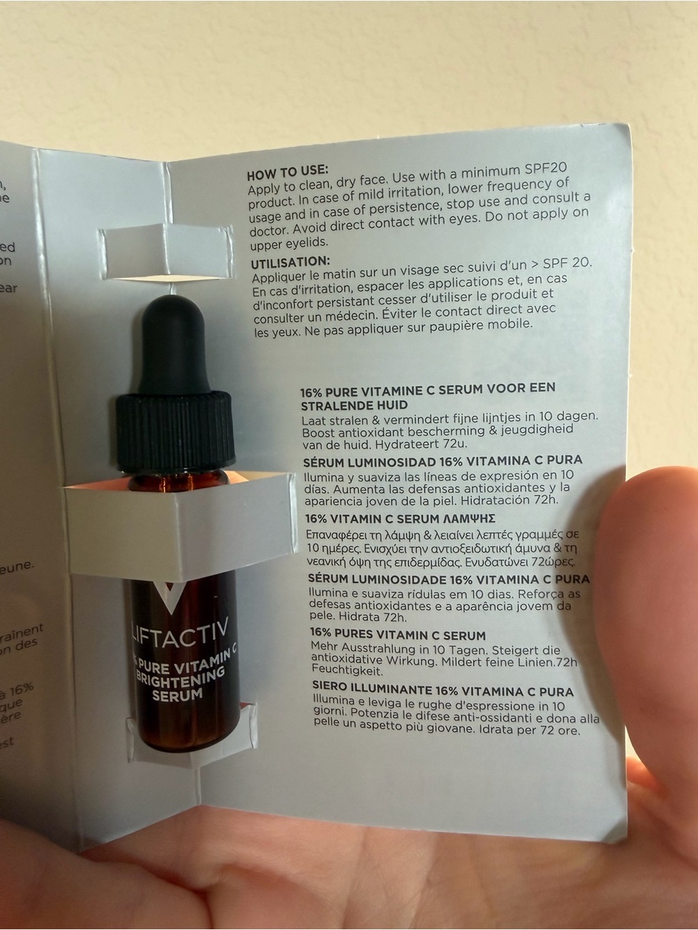 🌼 4/$13 - New two piece Skincare set (Vichy and Urban Veda) - Picture 2 of 4
